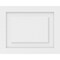 Ekena Millwork Harrison Raised Panel Decorative Wall Panel, 20"W x 16"H x 5/8"P WALP20X16X062HAR - alternate 4